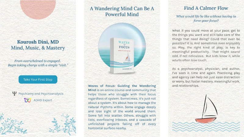 Low-fidelity wireframes